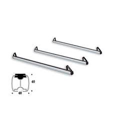 BARRE DE TOIT ALUMINIUM pour toyota KDJ120/125 Kit de 3 barres