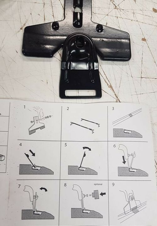 BARRE DE TOIT ACIER pour mitsubishi pajero DID