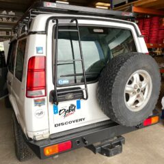 ECHELLE ACIER PEINTURE EPOXY NOIRE LAND ROVER DISCOVERY II TD5