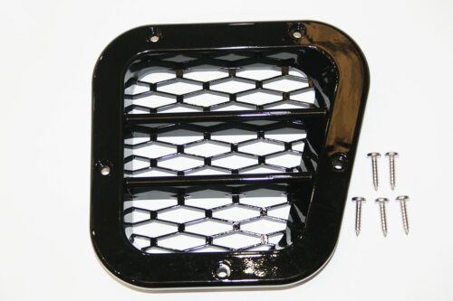 GRILLE PRISE D'AIR LATERALE DROIT NOIR SATIN