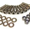 KIT BOULONNERIE INOX FIXATION CAISSE SUR TRAVERSE ARRIERE