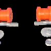 KIT SILENTBLOCS TRIANGLE SUPERIEURE AVANT GAUCHE OU DROIT
