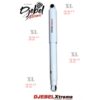 AMORTISSEUR DJEBELXTREME HD oeil-oeil 34'' 865mm