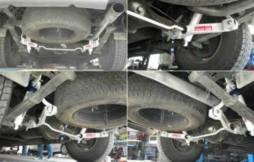 KIT D'ADAPTATION BARRE STABILISATRICE ARRIERE TOYOTA HILUX VIGO