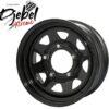 JANTES ACIER TRIANGULAR BLACK 6X15 DEPORT 0