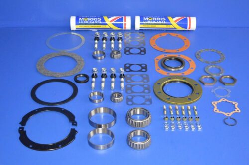 KIT REPARATION PIVOT ET ROULEMENTS DE ROUE AVANT (1 COTÉ)