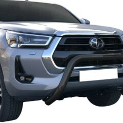 PROTECTION AVANT TUBULAIRE ø63MM THERMOLAQUE NOIR TOYOTA HILUX REVO 2021+