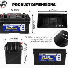 BOX BATTERIE PRE-CABLE by DjebelXtreme