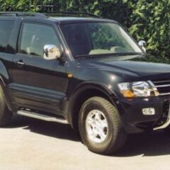 MARCHE-PIEDS Ø50 MITSUBISHI PAJERO 3 PORTES 2000/2007