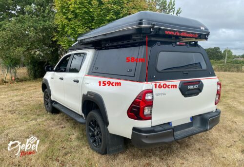 HARD TOP DJEBELXTREME - TOYOTA HILUX VIGO-REVO DOUBLE CABINE