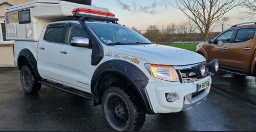 KIT 4 ELARGISSEURS D'AILES FORD RANGER T6