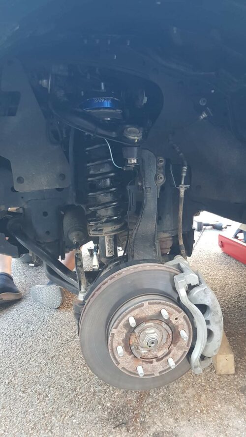 CALE DE REHAUSSE +45 AV FORD RANGER T6/7