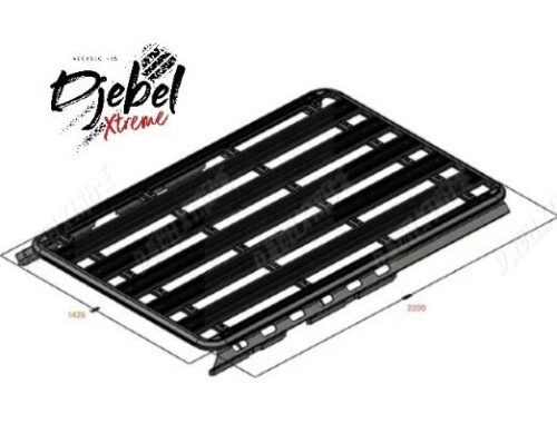 GALERIE ALUMINIUM DJEBELXTREME 220X142 JEEP WRANGLER JL 4 portes