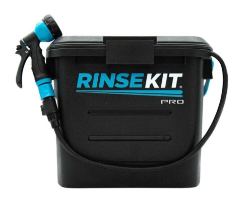 RINSEKIT PRO - Douche portable autonome (avec Batterie) - Black