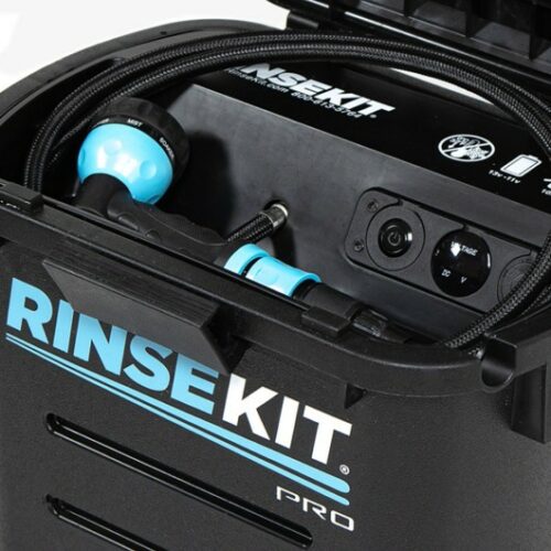 RINSEKIT PRO - Douche portable autonome (avec Batterie) - Black