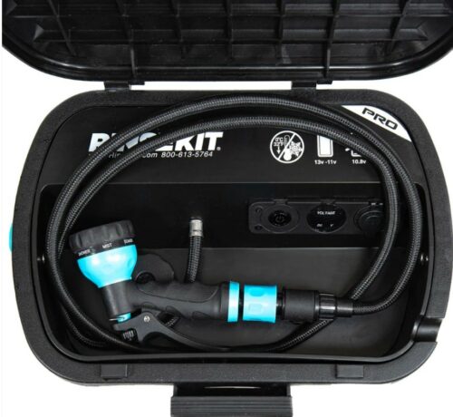 RINSEKIT PRO - Douche portable autonome (avec Batterie) - Black