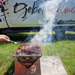 Barbecue Nomade portable et pliable Djebelxtreme