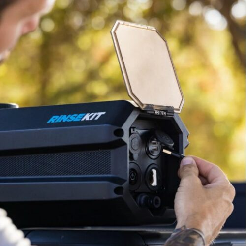 RINSEKIT RACK - Douche portable autonome 19L (avec Batterie) - Black