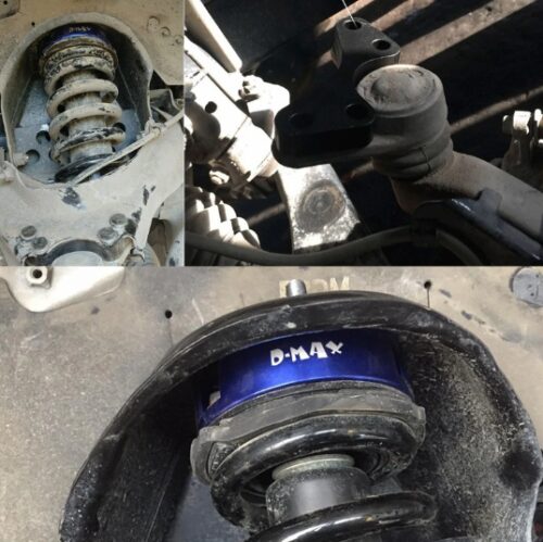 CALES DE REHAUSSE +5 AVANT ISUZU DMAX 2012+